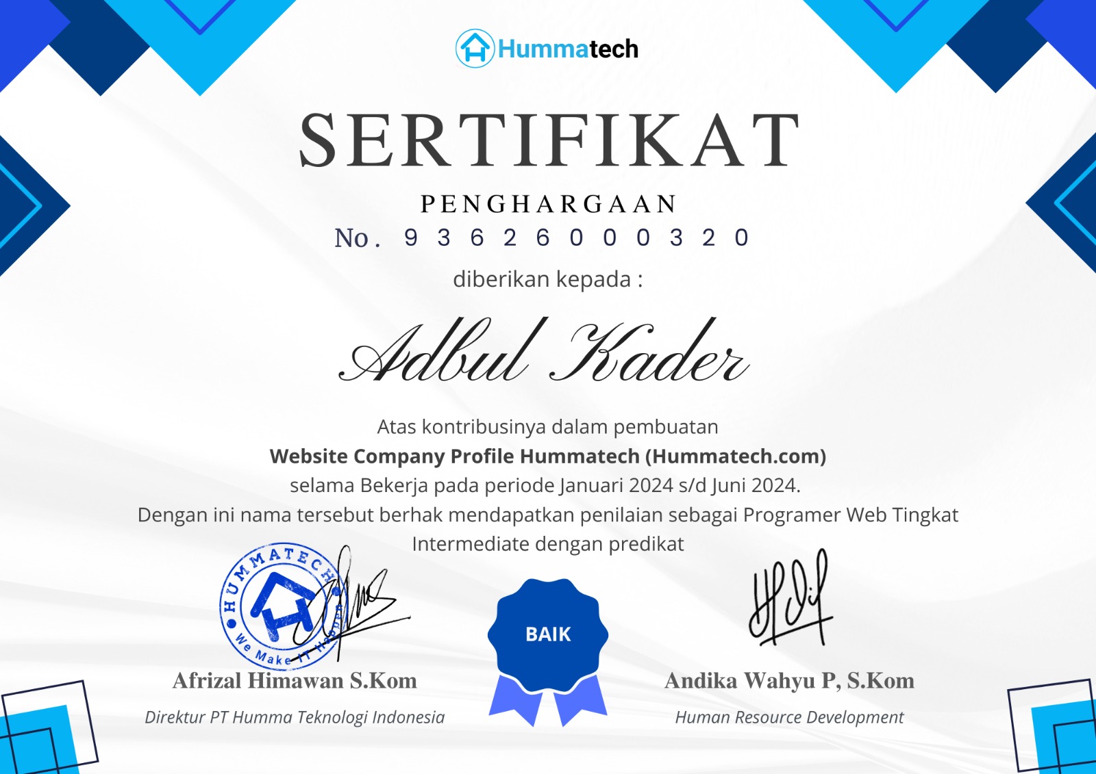 Company Profile HummaTech